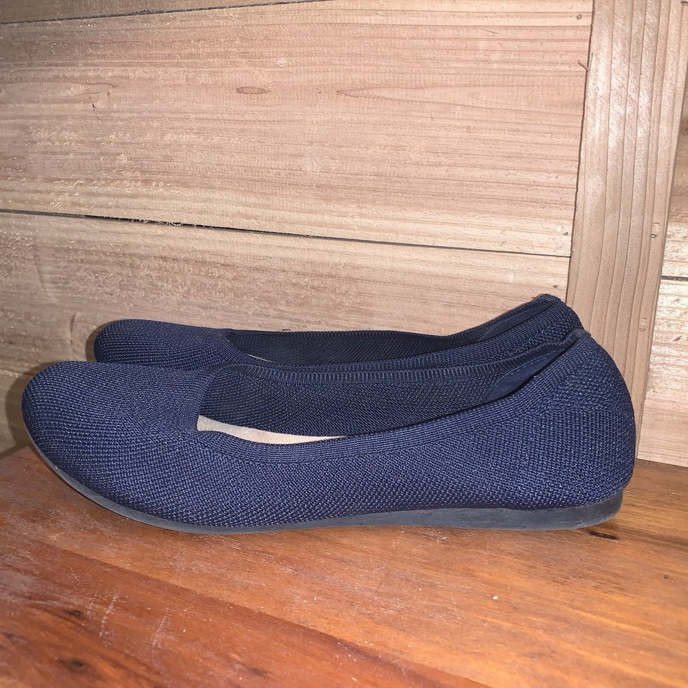 Jellypop Memory Foam Comfort Flats Blue Slip-On Shoes Women's Size 9.5M EUC - Picture 6 of 8